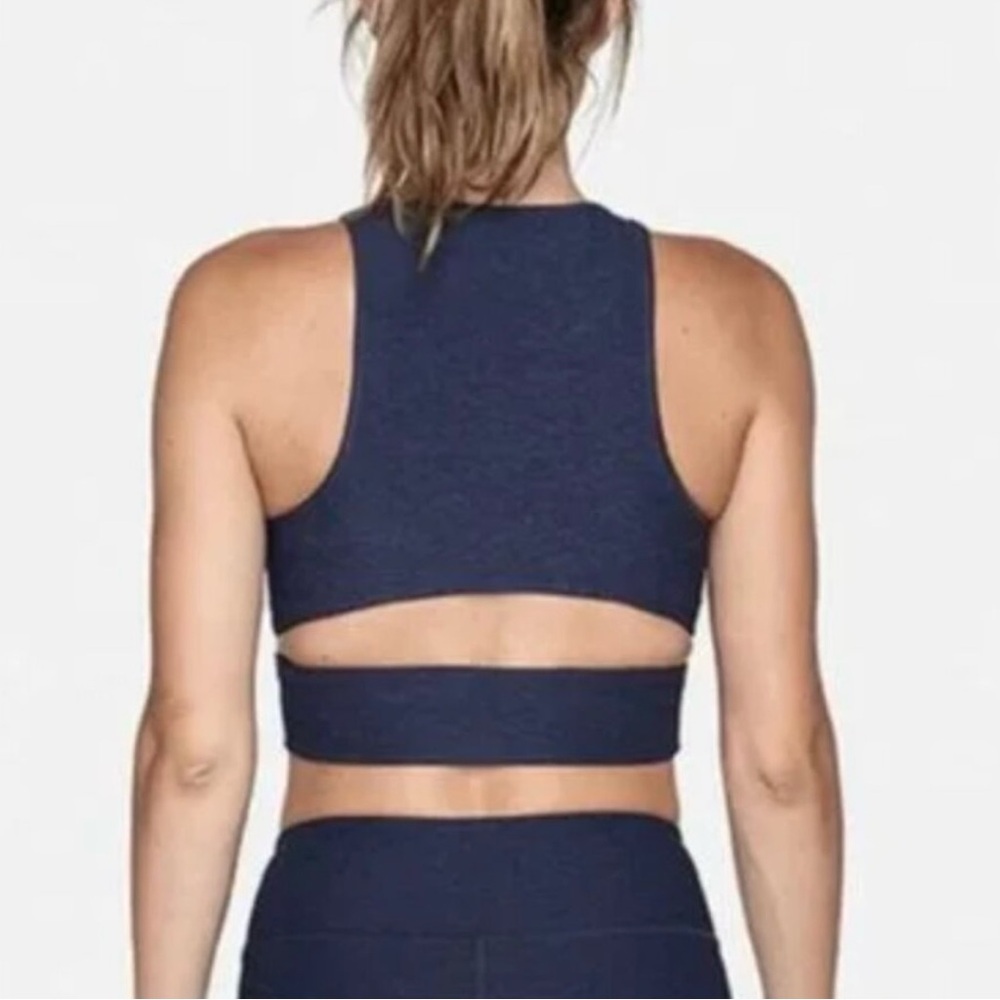 Outdoor voices open back sports bra size S